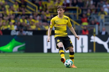 El actual jugador de la Real Sociedad llegó al Dortmund en la temporada 17/18.