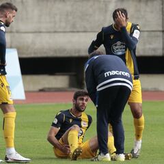 La defensa del Depor se rompe por los cuatro costados