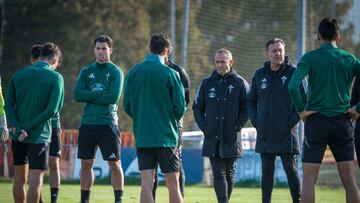 Jornada de reflexión en el Racing de Ferrol tras la derrota ante el Eibar.