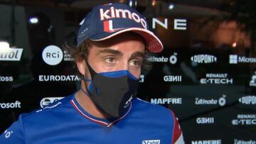 Alonso: "El equilibrio del coche ha variado respecto a los test"