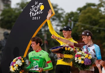 ¡Rigo histórico! Por quinta vez Colombia en podio de Tour