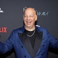 US comedian Jeff Ross attends the Netflix live comedy event "The Greatest Roast of All Time: Tom Brady" at the Kia Forum in Inglewood, California, on May 5, 2024. (Photo by Michael Tran / AFP)