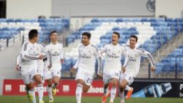 El Juvenil blanco golea al Liverpool en la Youth League