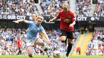 Derbi entre el Manchester City y el United.
