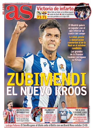 Las portadas de AS de diciembre