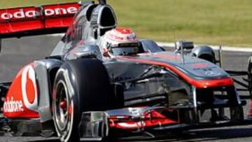 Jenson Button dominó la tercera tanda de los libres