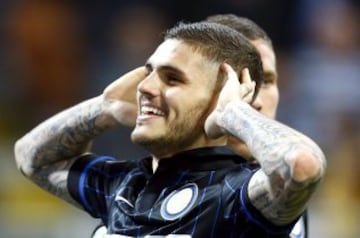 6. Mauro Icardi (Inter) suma 18 goles en la Serie A. 