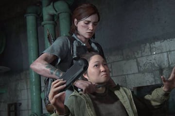 Ellie en The Last of Us Parte II durante su senda de venganza.