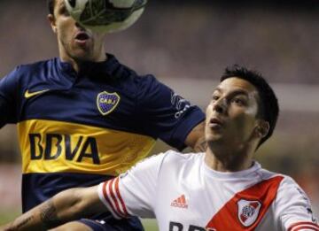 Boca Juniors igualó en la Bombonera ante River Plate 0-0 en la semifinal de ida de la Copa Sudamericana. 