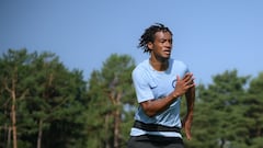 Juan Cuadrado sigue con inflamación y no puede entrenar de la mejor manera