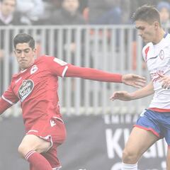 Carlos, sólo una sobrecarga, pero es duda ante el Numancia