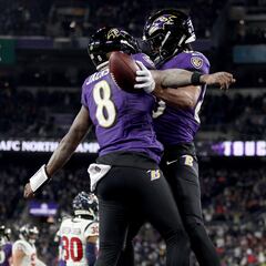 Lamar Jackson guía a los Ravens al AFC Championship Game con triunfo sobre los Texans