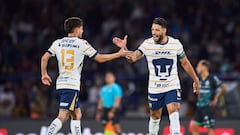 Pumas (2-0) Santos Laguna: Resumen del partido y goles
