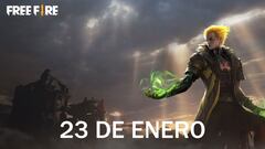 Códigos Free Fire de hoy 23 de enero de 2022; todas las recompensas gratis