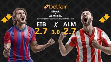 SD Eibar vs. UD Almería: horario, dónde ver, pronósticos y clasificación