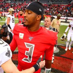 Jameis Winston, emocionado de ser compañero de Drew Brees