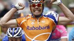 Freire sale de tapado en la Milán-San Remo