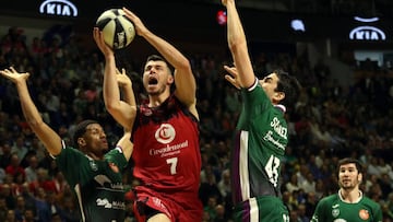 Jonathan Barreiro, del Casademont Zaragoza.