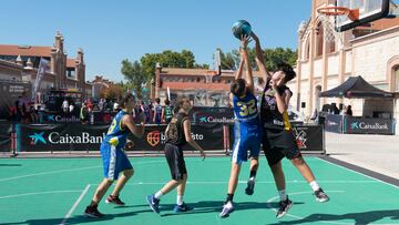 El 3x3 de Caixabank, uno de los platos estrella del Madrid Urban Sports