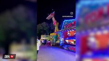 La reacción de la gente evita tragedia en una feria