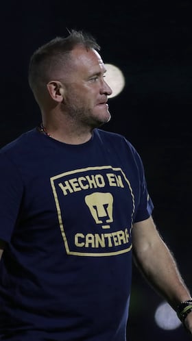 Andres Lillini head coach of Pumas during the game FC Juarez vs Pumas UNAM, corresponding Round 17 the Torneo Apertura 2022 of the Liga BBVA MX at Olimpico Benito Juarez, Stadium, on September 30, 2022.
<br><br>
Andres Lillini Director Tecnico de Pumas durante el partido FC Juarez vs Pumas UNAM, correspondiente a la Jornada 17 del Torneo Apertura 2022 de la Liga BBVA MX en el Estadio Olimpico Benito Juarez, el 30 de Septiembre de 2022.