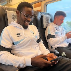 El Castellón evita las alertas meteorológicas y viaja sin problemas en tren a Leganés