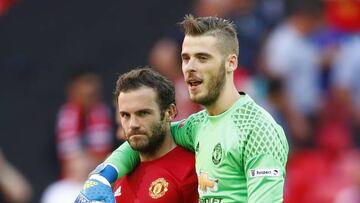 Juan Mata y David de Gea han disputado 180 partidos juntos.