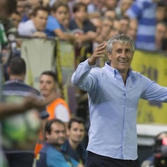 Setién: "Aquí ganas y eres feliz y cuando pierdes hay depresión"