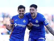 Arambarri y Satriano, del Getafe.