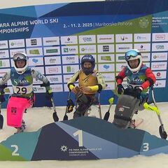 Audrey Pascual, plata en el eslalon del Mundial de Esquí Alpino Paralímpico