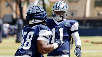 The Cowboys’ 2023 first-round draft pick couldn’t participate in Saturday’s preseason game against the Raiders, but he’s back with the team this week.