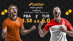 Pronósticos Países Bajos vs. Turquía: horario, TV, estadísticas y cuadro