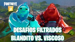 Fortnite: desafíos filtrados de Blandito vs. Viscoso