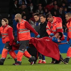 Somma sufre una rotura de menisco en la rodilla derecha