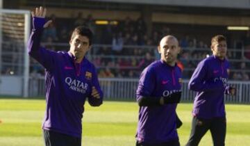 Sesión de puertas abiertas del Barcelona