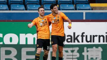 Raúl Jiménez anotó en empate de los Wolves; suma 17 goles en Premier League