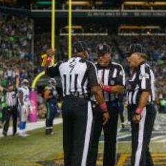 Los árbitros pagarán el grave error del Seahawks-Lions
