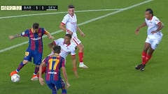 ¿Penal? La caída de Messi que causa polémica en España