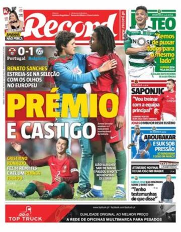 Portadas de la prensa mundial