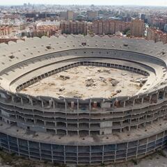 10/04/17 Valencia CF - Estadio Newo Mestalla - No Mestalla Works Construction