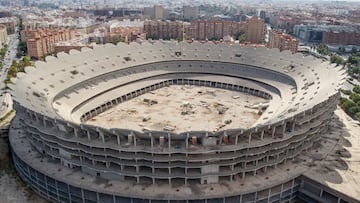 Reports have circulated in the US regarding Valencia’s new stadium, which has been abandoned for 16 years.