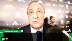 Madrid president Pérez on Ballon d'Or win for Modric