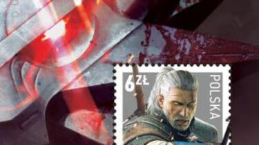 Polonia recibe un sello postal de Geralt de Rivia como homenaje