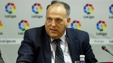 Tebas: "Cristiano es inocente, sería una pérdida irreparable"