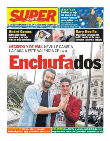 Portadas de la prensa mundial