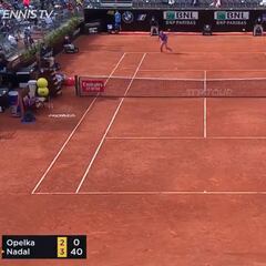 Recursos infinitos, belleza extrema: la última joya de Nadal que es una rara avis en él