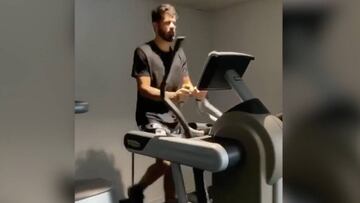 Diego Costa quiere volver cuanto antes: se machaca en el gimnasio