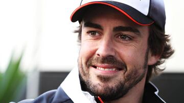 Fernando Alonso en Rusia para el GP de F1.