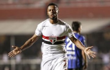 9° puesto: Michel Bastos, jugador del Sao Paulo, tasado en 4.5 millones de euros.