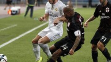 Benzema, Cristiano Ronaldo y Gareth Bale no coordinan bien